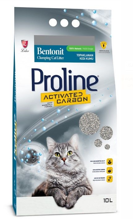 ProLine Aktif Karbonlu Kedi Kumu 10L