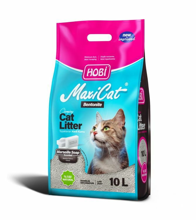 Hobi Maxicat Marsilya Sabunlu Bentonit Kedi Kumu 10 Litre