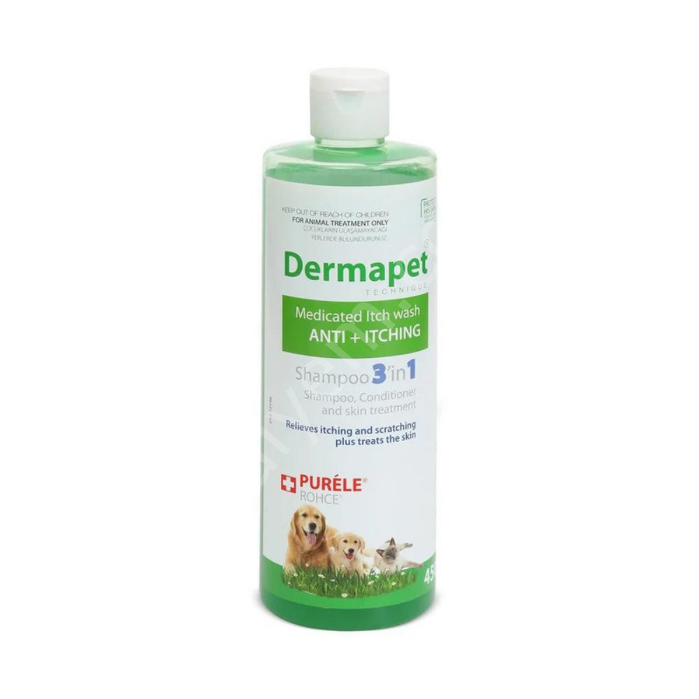 Purele Dermapet Kedi Ve Köpekler İçin Kremli Şampuan