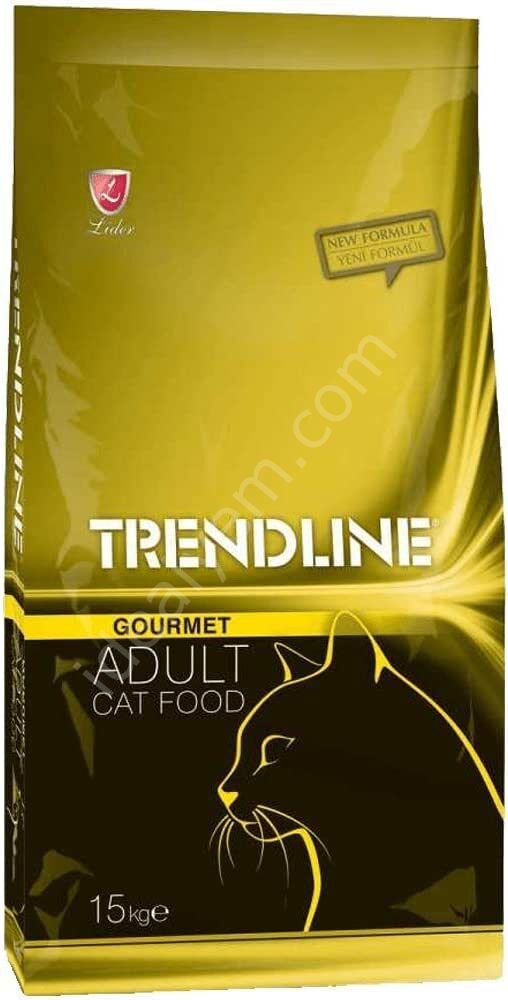 Trendline Renkli Taneli Gurme Yetişkin Kedi Maması 15kg