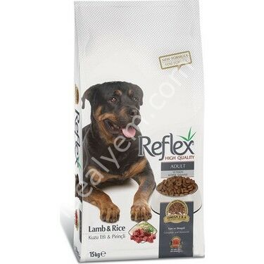 Reflex Kuzulu Pirinçli Yetişkin Köpek Maması 15 kg