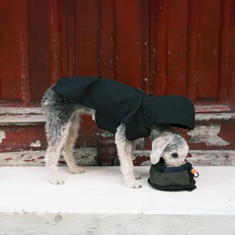 Pluvio Black Raincoat