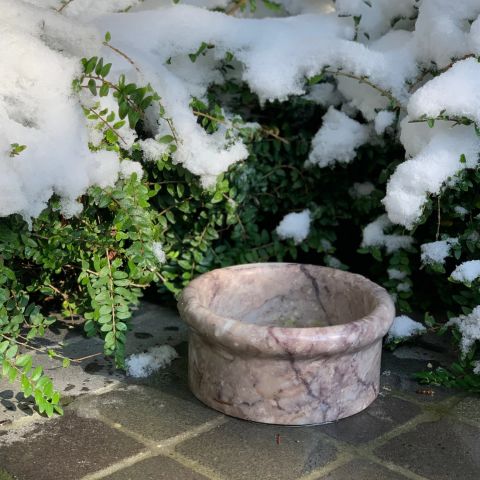 Marble Pet Bowl