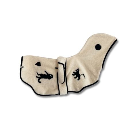 Umbra Siyah Köpek Bornozu