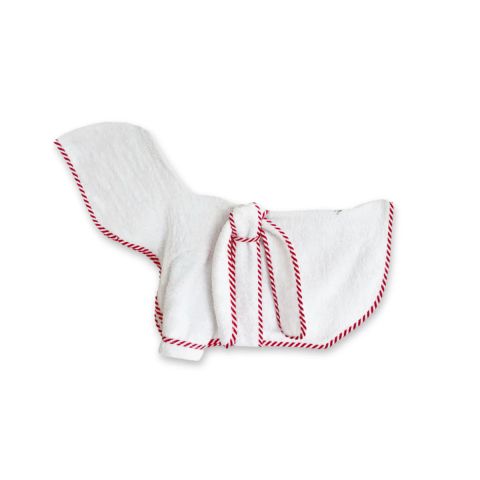 Par Avion Dog Bathrobe