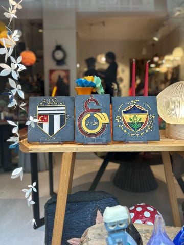 Galatasaray Emblem Ceramic Tile