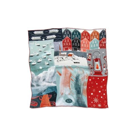 Hallstat İpek Fular