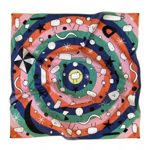 Momo Coral Pamuk Bandana