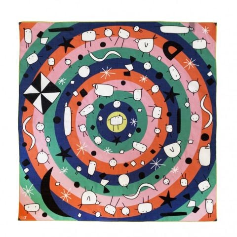 Momo Coral Pamuk Bandana