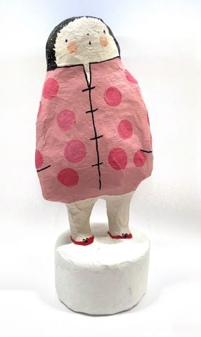 Pembe Paltolu Çocuk