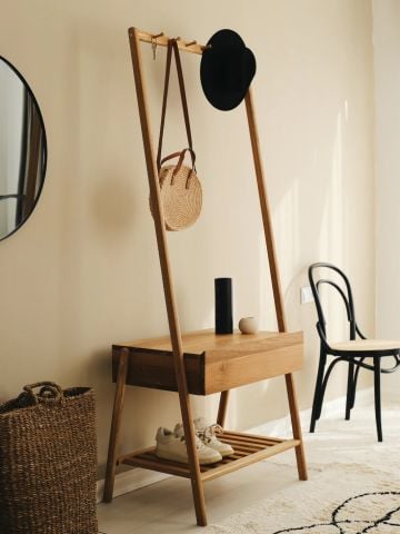 Flex Solid Oak Hallway Unit