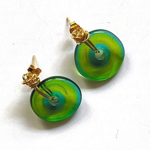 Green Earrings