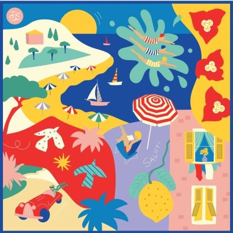 Cote d'Azur Pareo ve Şal