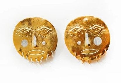 Golden Fancy Dudes - Küpe
