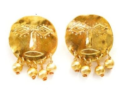 Golden Fancy Dudes Gone Dancin' - Küpe