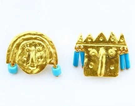 Ancient King and Queen - Küpe