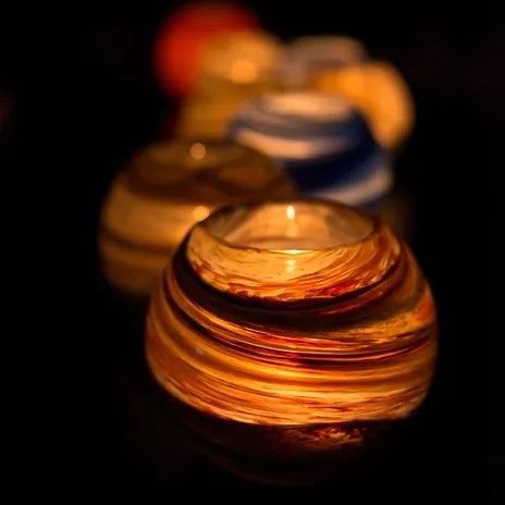 Space Mars - Candle Holder