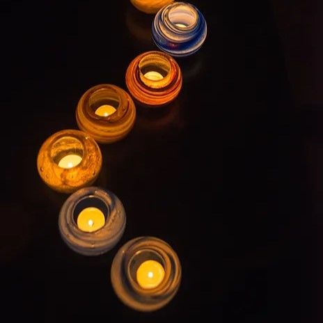 Space Mars - Candle Holder