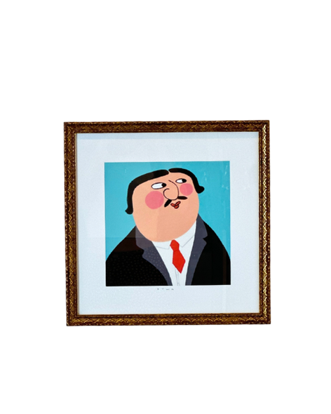 Osman - Çerçeveli Art Print