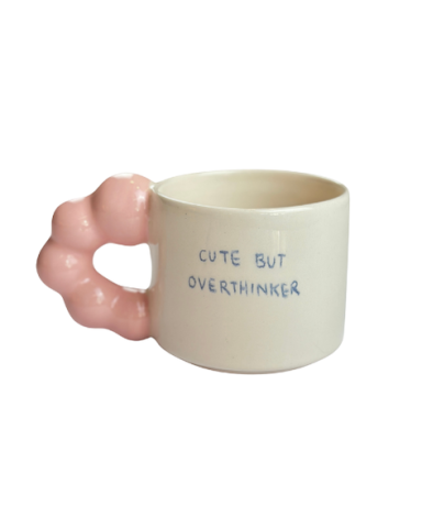 Boncuk Kulp Kupa - Cute But Overthinker