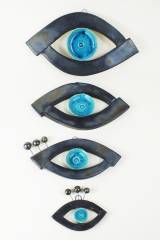CERAMIC EYES WITH LASHES