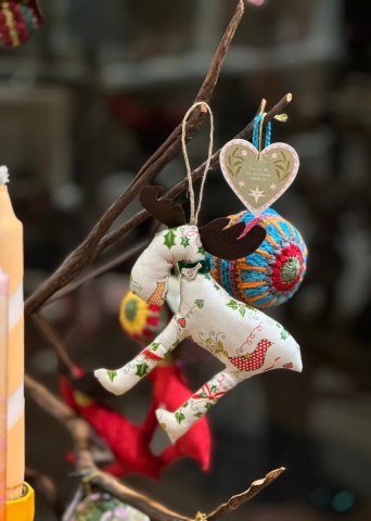 Geyik Yılbaşı Ağaç Süsü