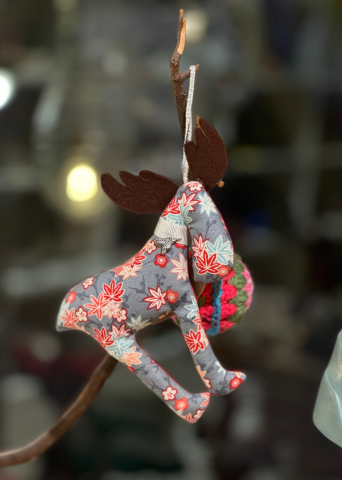 Geyik Yılbaşı Ağaç Süsü