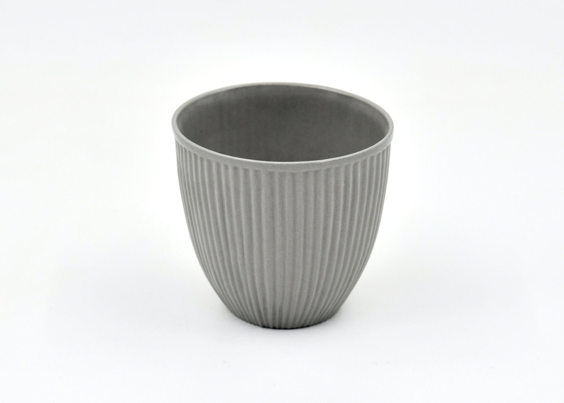 RIBBED ESPRESSO CUP WITHOUT HANDLE