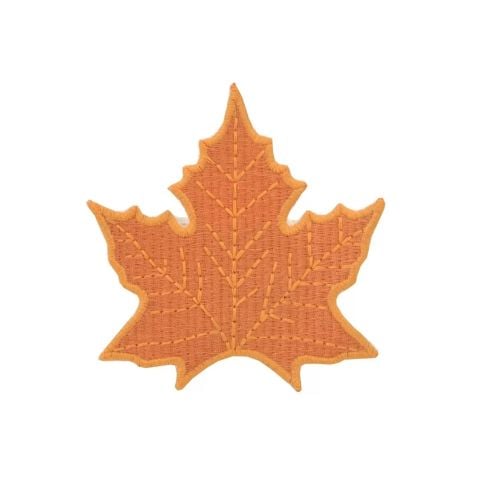 Nakışlı Yaprak Bardak Altlığı