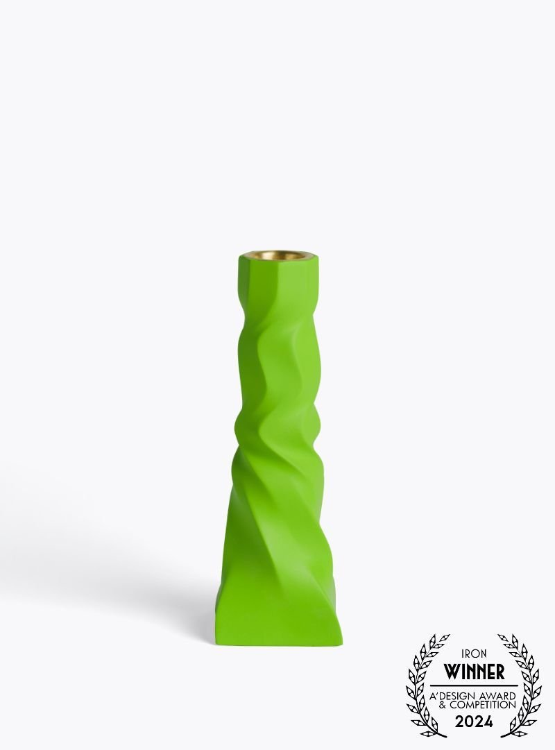428 CANDLE HOLDER - GREEN