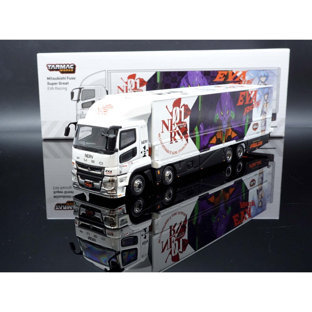 Tarmac Works 1/64 Mitsubishi Fuso Super Great EVA Racing