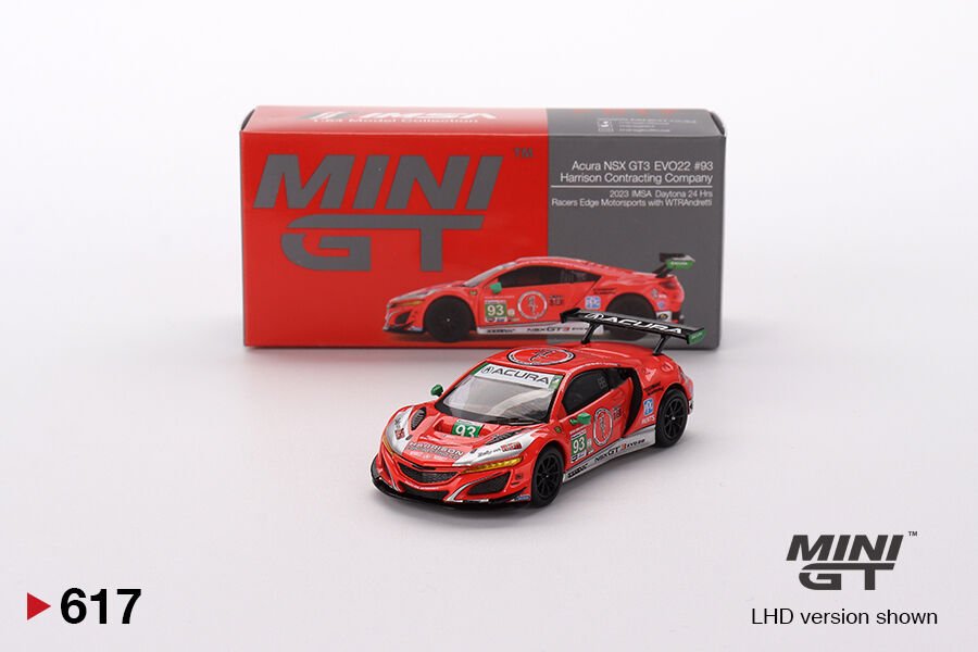 Mini GT 617 Acura NSX GT3 EVO22 #93