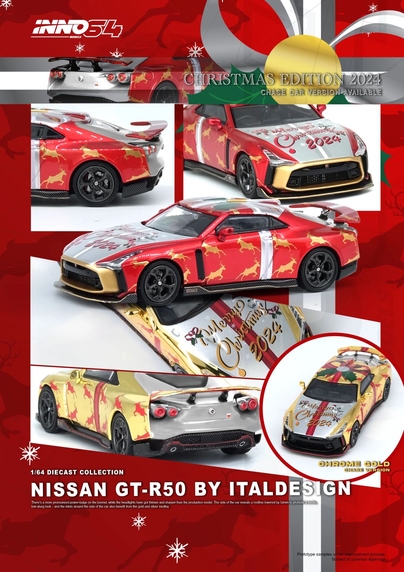 İnno64 Nissan GT-R50 XMAS 2024