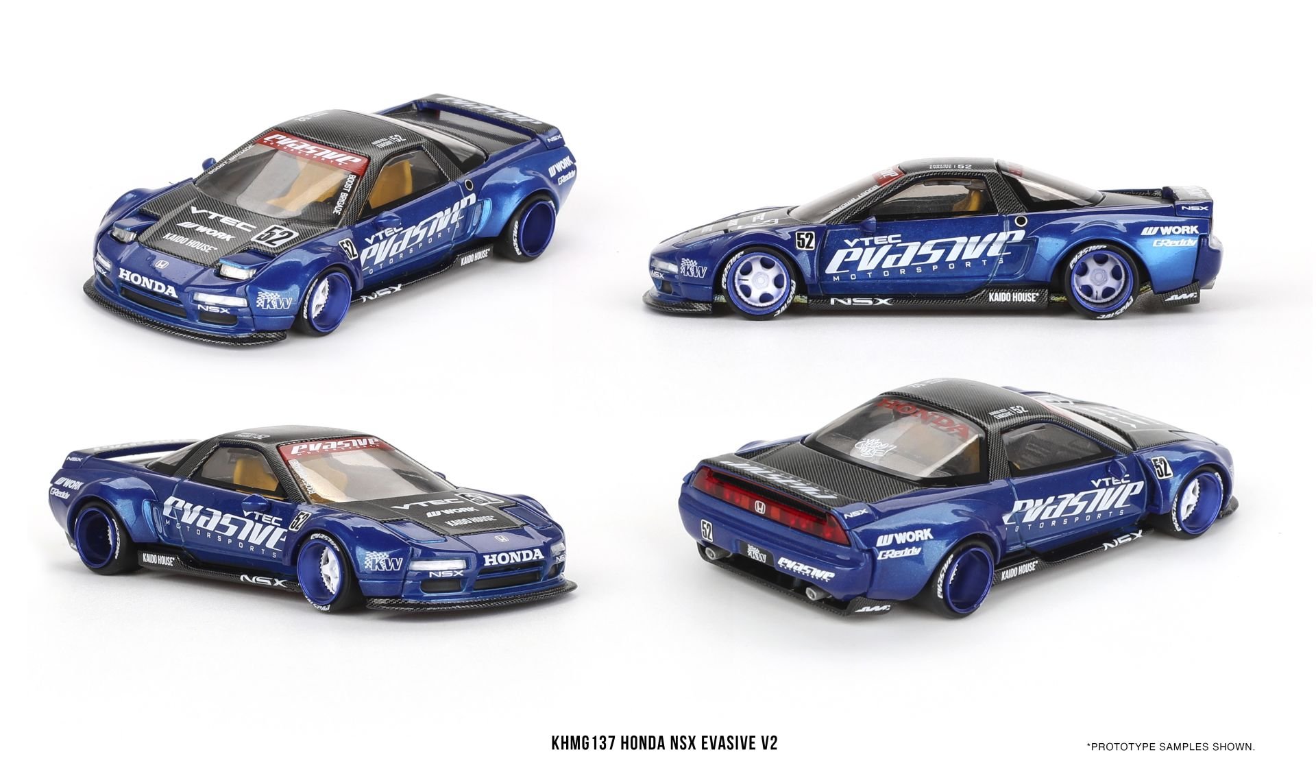 Mini GT x Kaido //137 Honda NSX Evasive V2