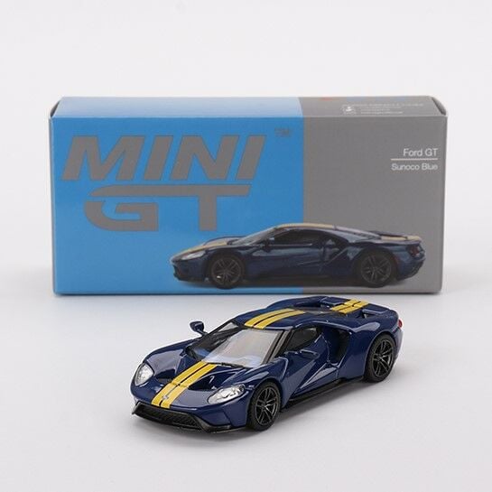 Mini GT 614 Ford GT Sunoco Blue