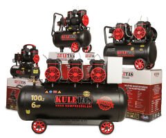 Kuletaş Premium 100 Litre Sessiz Yağsız Hava Kompresörü 6 Hp