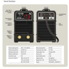 Askaynak Inverter 205 Süper Kaynak Makinesi