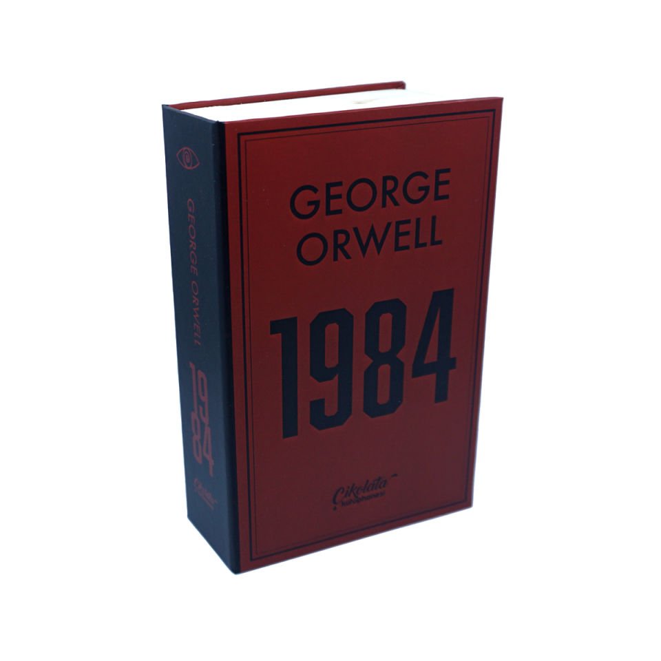 George Orwell 1984 Temalı Çikolata Kütüphanesi