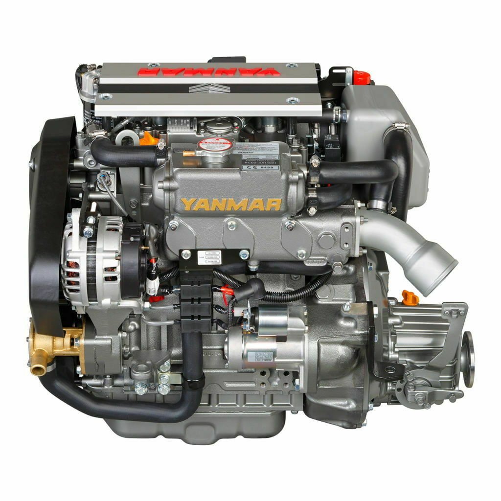 4JH57 Yanmar Marin Dizel Motor 57Hp Common Rail Mekanik Şanzıman