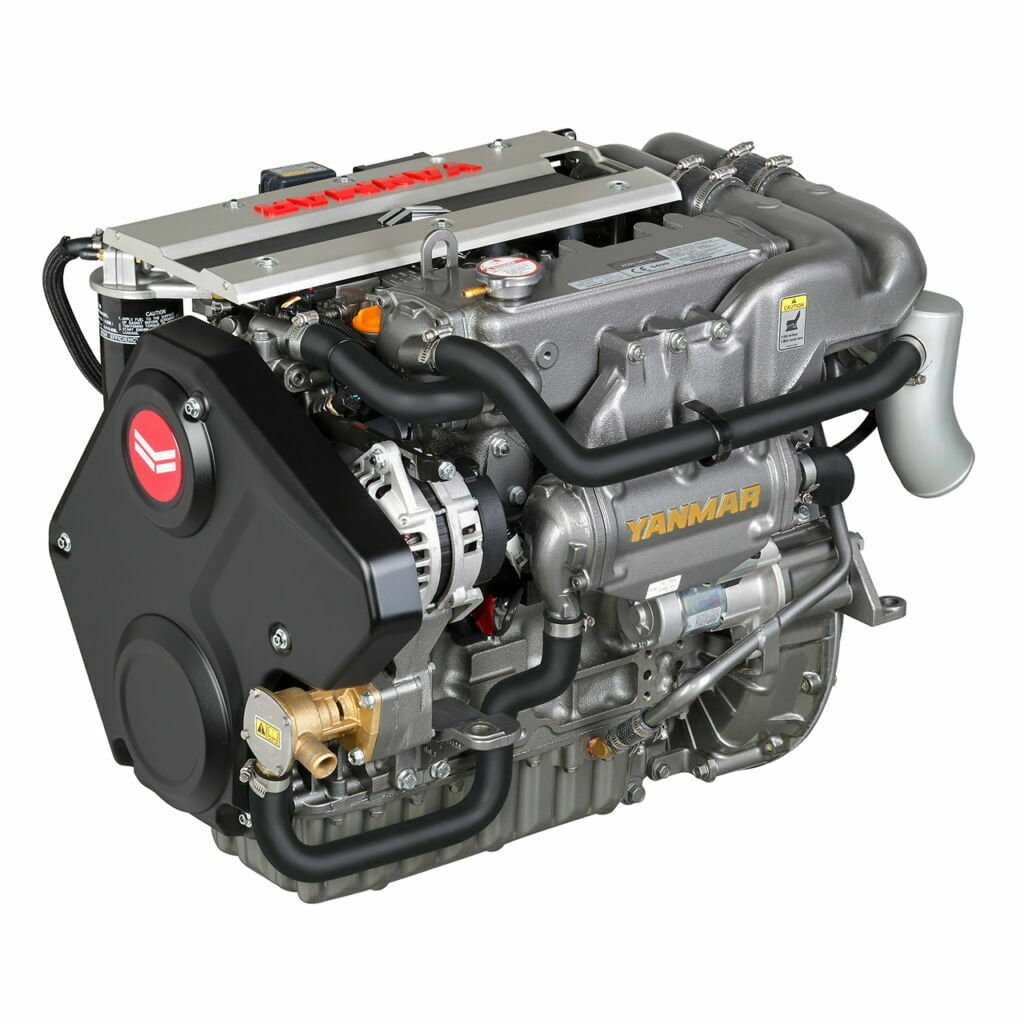 4JH110 Yanmar Marin Dizel Motor 110Hp Common Rail Hidrolik Şanzıman