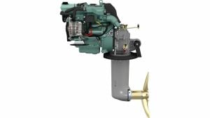 VOLVO PENTA D1-20 MOTOR & S-DRIVE 130S-B