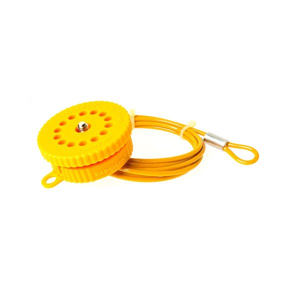 LOTO CL-WM-2M-Y Sarı Kablolu Kilit