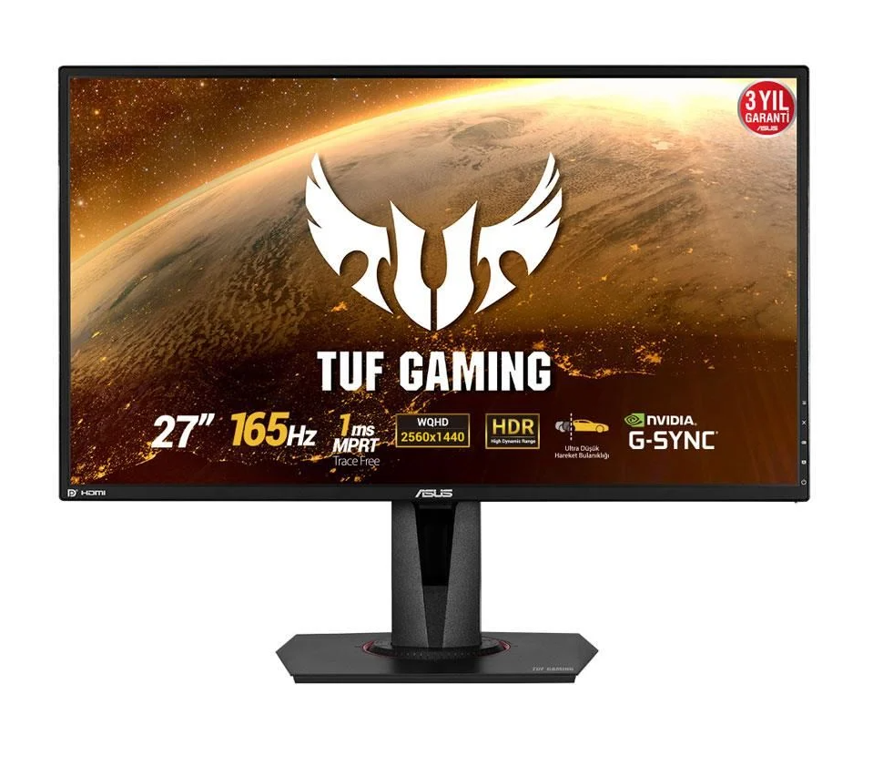 ASUS TUF GAMING 27'' VG27AQ 165Hz 1ms IPS WQHD