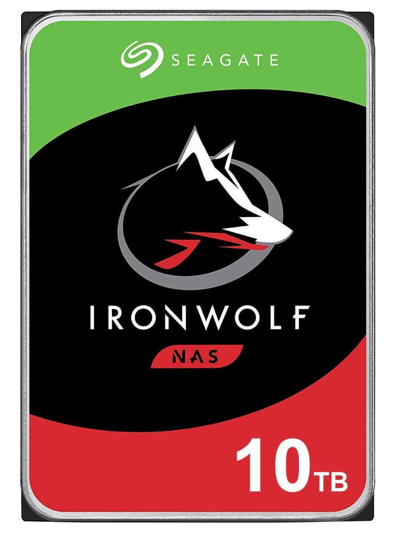 Seagate IronWolf NAS 10 TB 3.5''  ST10000VN0008 (2 YIL TÜRKİYE GARANTİLİ)