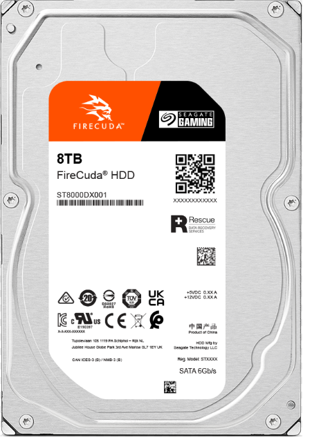 Seagate Firecuda Gaming 8TB 3.5'' SATA ST8000DX001