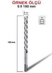 Gfb Sds Plus Beton Duvar Matkap Ucu 6 X 110 Mm