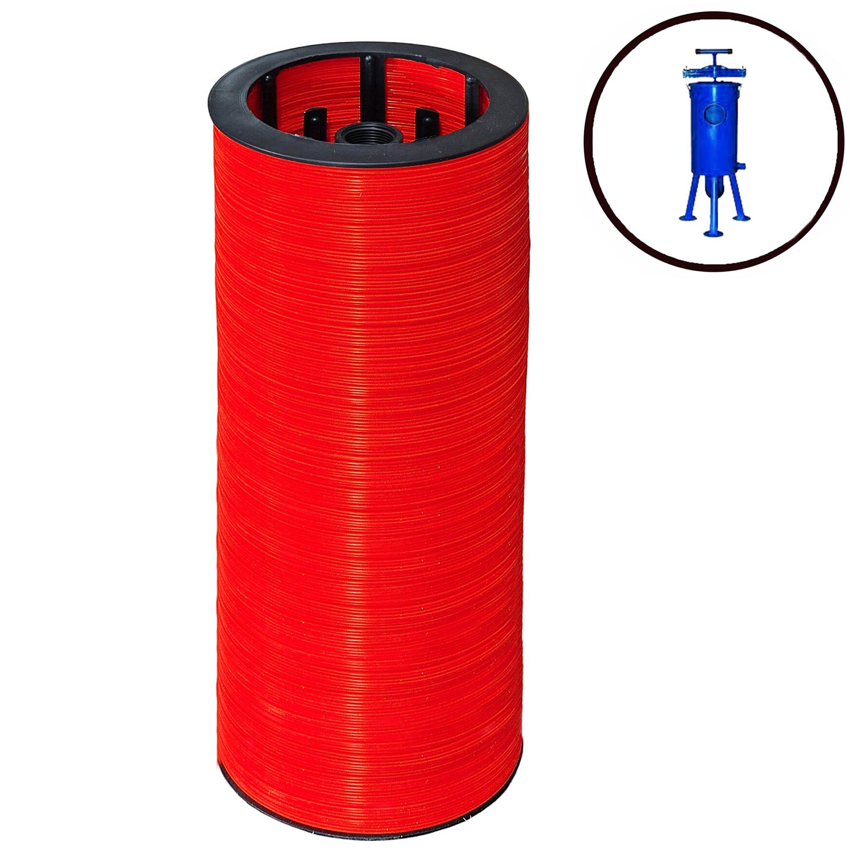 4'' Damla Sulama Yedek Disk Filtre 50cm Plastik İç Takımı 1.Kalite Yosun Filtresi