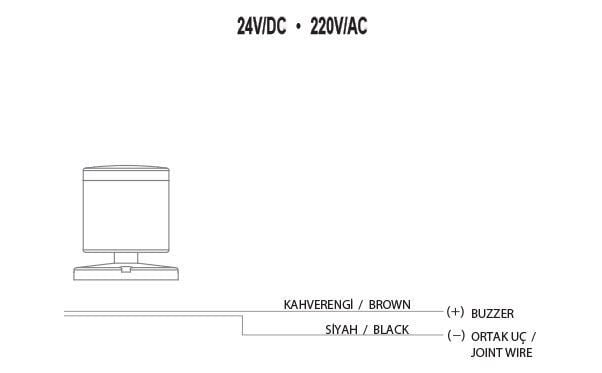 Mucco SNT-T7022-F Tabana Montaj Korna 40-250AC/DC