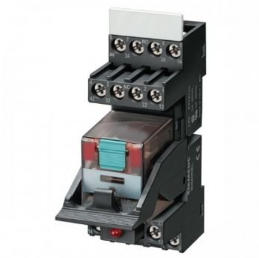 Schrack PT-5A5R24 24V AC 4 Kontak Röle+Soket+Led Modül+Klips+Etiket