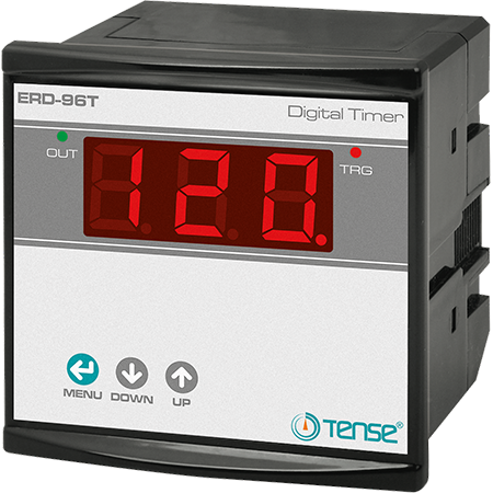 Tense ERD-96T Çekmede ve Bırakmada (İmpulse) Gecikmeli Dijital Zaman Rölesi (Tetiklemeli)